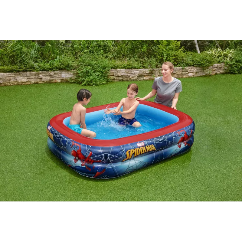 Bestway Play Pool Spider-Man piepūšamais baseins, 450 L