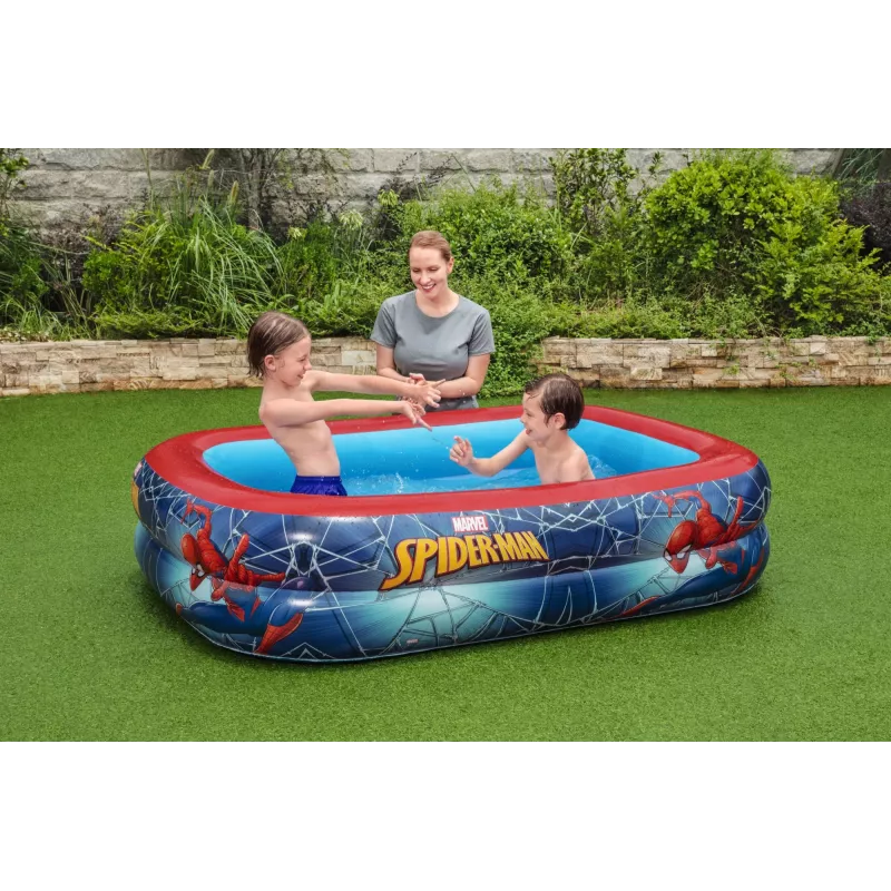 Bestway Play Pool Spider-Man piepūšamais baseins, 450 L