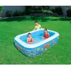 Bestway piepūšamais ģimenes baseins 2.29m x 1.52m x 56cm, 702 L, taisnstūra formas