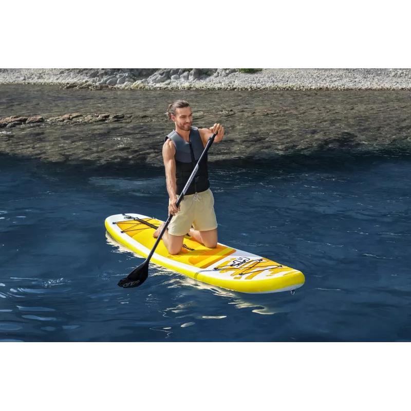 Bestway Hydro-Force 10'6 inch x 30 inch x 4.75 inch Aqua Cruise Set SUP dēlis