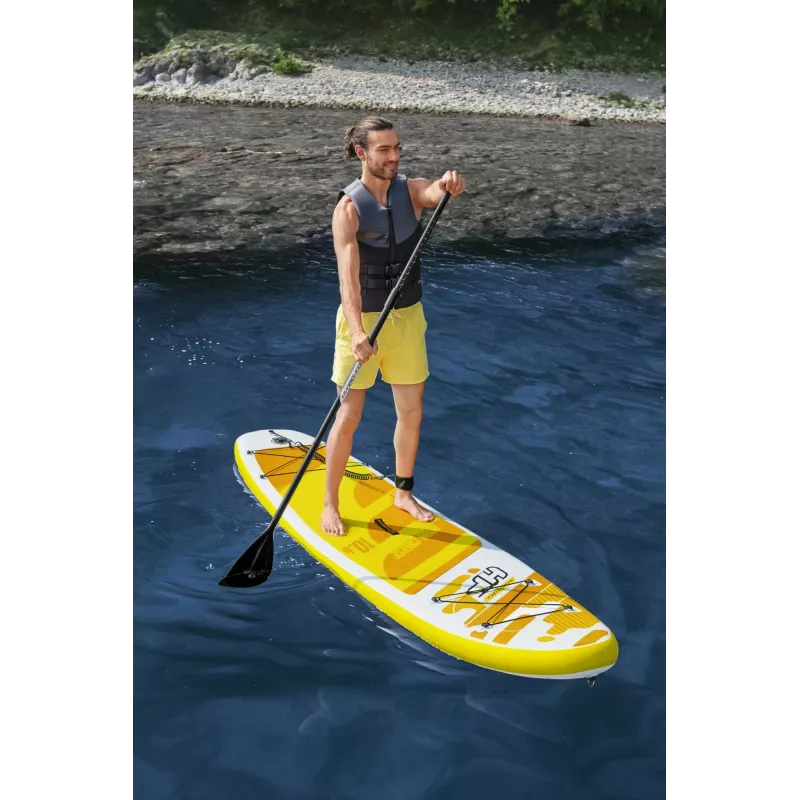 Bestway Hydro-Force 10'6 inch x 30 inch x 4.75 inch Aqua Cruise Set SUP dēlis