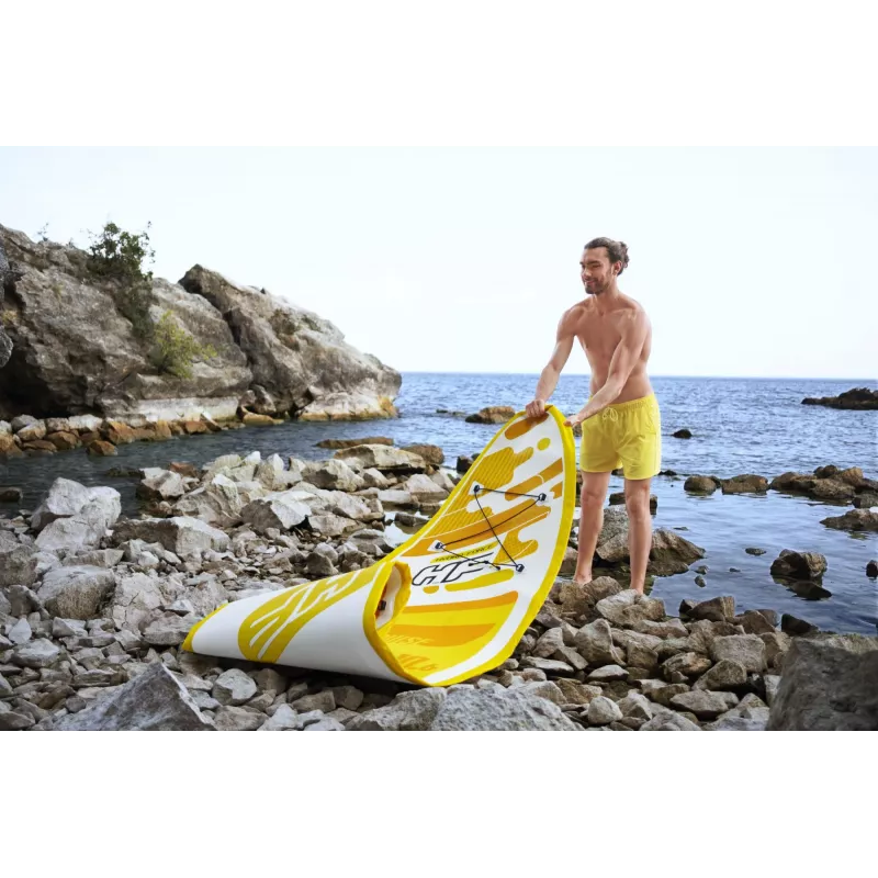 Bestway Hydro-Force 10'6 inch x 30 inch x 4.75 inch Aqua Cruise Set SUP dēlis
