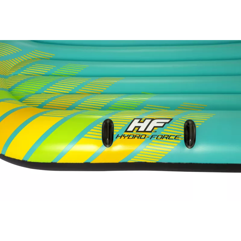 Bestway Hydro-Force 9'10 collas x 9' / 3.00m x 2.75m Sunny Lounge Island peldošā sala
