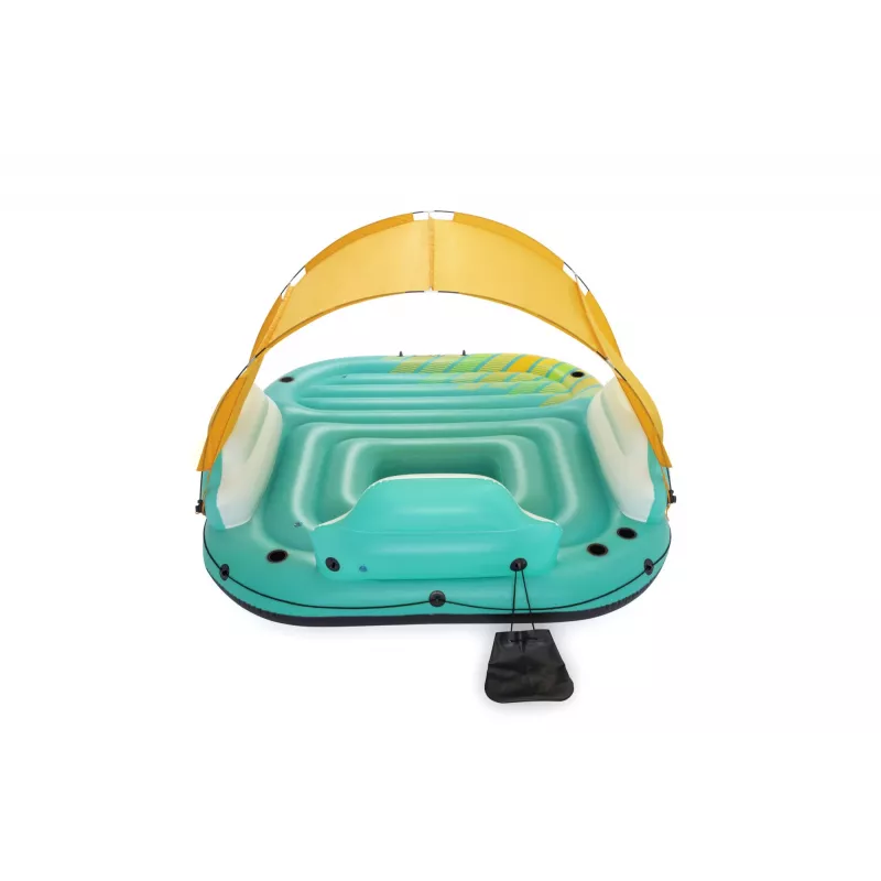 Bestway Hydro-Force 9'10 collas x 9' / 3.00m x 2.75m Sunny Lounge Island peldošā sala
