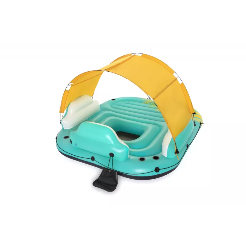 Bestway Hydro-Force 9'10 collas x 9' / 3.00m x 2.75m Sunny Lounge Island peldošā sala