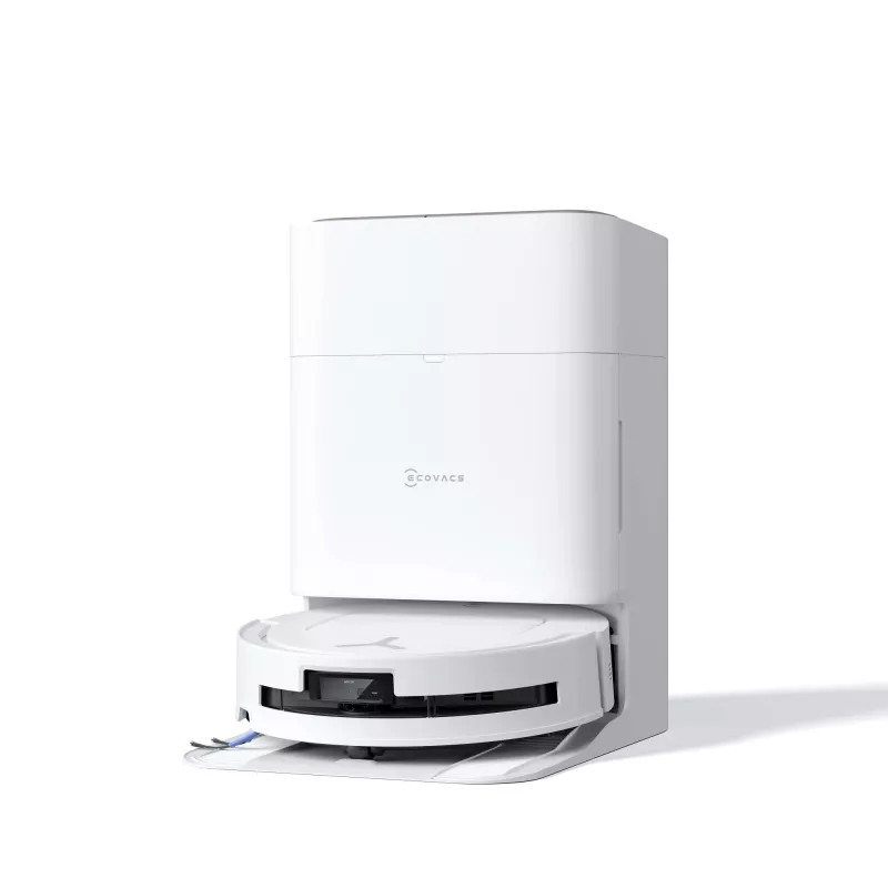 Ecovacs Deebot T80 Omni Balts - Robotu putekļsūcējs un mopējs ar OZMO ROLLER tehnoloģiju