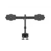 Multibrackets M VESA Desktopmount Dual galda stiprinājums ar skrūvspīli 24-32 collām