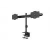 Multibrackets M VESA Desktopmount Dual galda stiprinājums ar skrūvspīli 24-32 collām