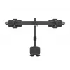 Multibrackets M VESA Desktopmount Dual galda stiprinājums ar skrūvspīli 24-32 collām