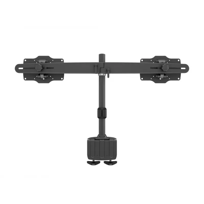 Multibrackets M VESA Desktopmount Dual galda stiprinājums ar skrūvspīli 24-32 collām