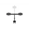 Multibrackets M VESA Desktopmount Dual galda stiprinājums ar skrūvspīli 24-32 collām