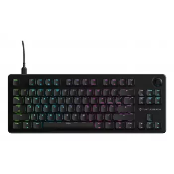 Turtle Beach Vulcan II TKL tastatūra spēlēm USB QWERTY Melna Vācu