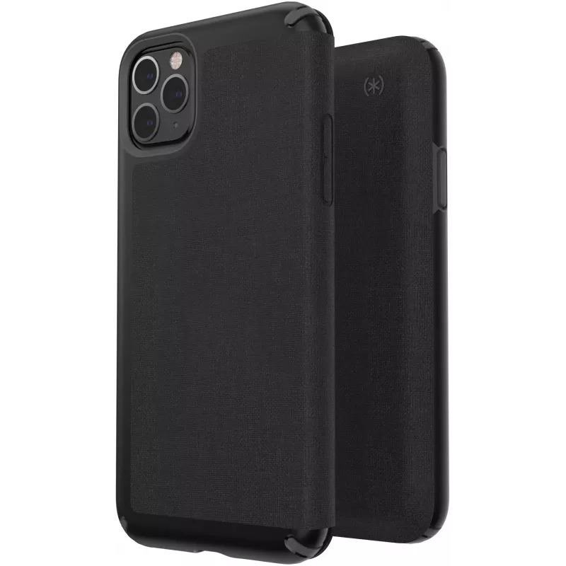 Speck Presidio Folio iPhone 11 Pro Max, Aizvērts maciņš, Apple, iPhone 11 Pro Max, 16.5 cm (6.5 collas), Melns
