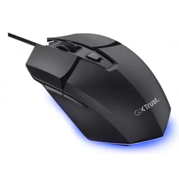 Trust GXT121 FELOX+ spēļu pele, labā roka, USB-A, optiskā, 10000 DPI