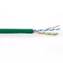 ACT CAT6 U/UTP viendzīslas vītais pāris zaļš 305 m