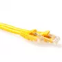 ACT Yellow 3 metru U/UTP CAT6A patch vads ar RJ45 savienotājiem