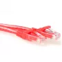 ACT Red 10 metru U/UTP CAT6 savienojuma kabelis ar aizsargvāciņu un RJ45 savienotājiem