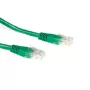 ACT Green 1 metrs U/UTP CAT6A savienojuma kabelis ar RJ45 savienotājiem