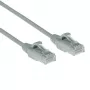 ACT Grey 0.15 metra LSZH U/UTP CAT6 datacentra plānais savienojuma kabelis, bez aizķeršanās, ar RJ45 savienotājiem
