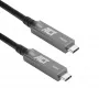 ACT USB-C 3.2 Gen2 aktīvais optiskais kabelis (AOC), skārienpaneli, video, dati, barošana, 3m