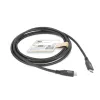ACT USB 3.0 10Gbps 60W USB Type-C kabelis, 1 metrs, USB C – USB C, USB 3.2 Gen 2 (3.1 Gen 2), 10 Gbit/s, Melns
