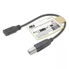 ACT USB Type-C sievišķais uz USB-B 2.0 printera adaptera kabelis 0.2m