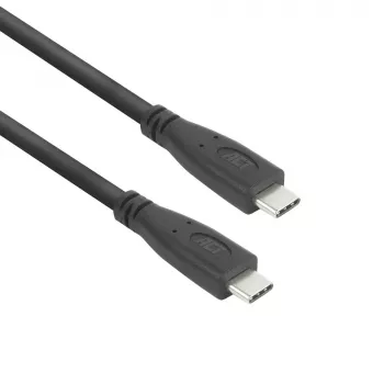 ACT AC7445 USB kabelis USB 3.2 Gen 2 (3.1 Gen 2) 5 m USB C 10 Gbit/s 60 W Melns