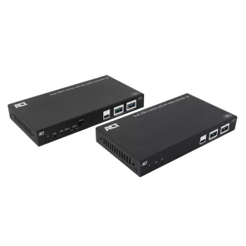 ACT AV signālu pagarinātājs ar divu USB-C slēdzi, CAT6A, 100 metri