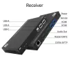 ACT AV signālu pagarinātājs ar divu USB-C slēdzi, CAT6A, 100 metri