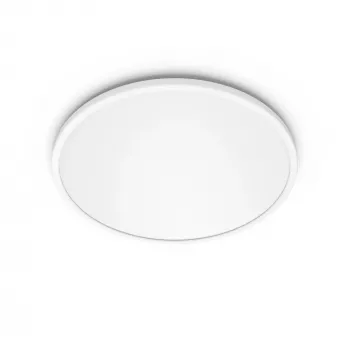 Philips Functional Super Slim griestu lampa 18 W, LED, 2700 K, 1500 lm, IP20, balta