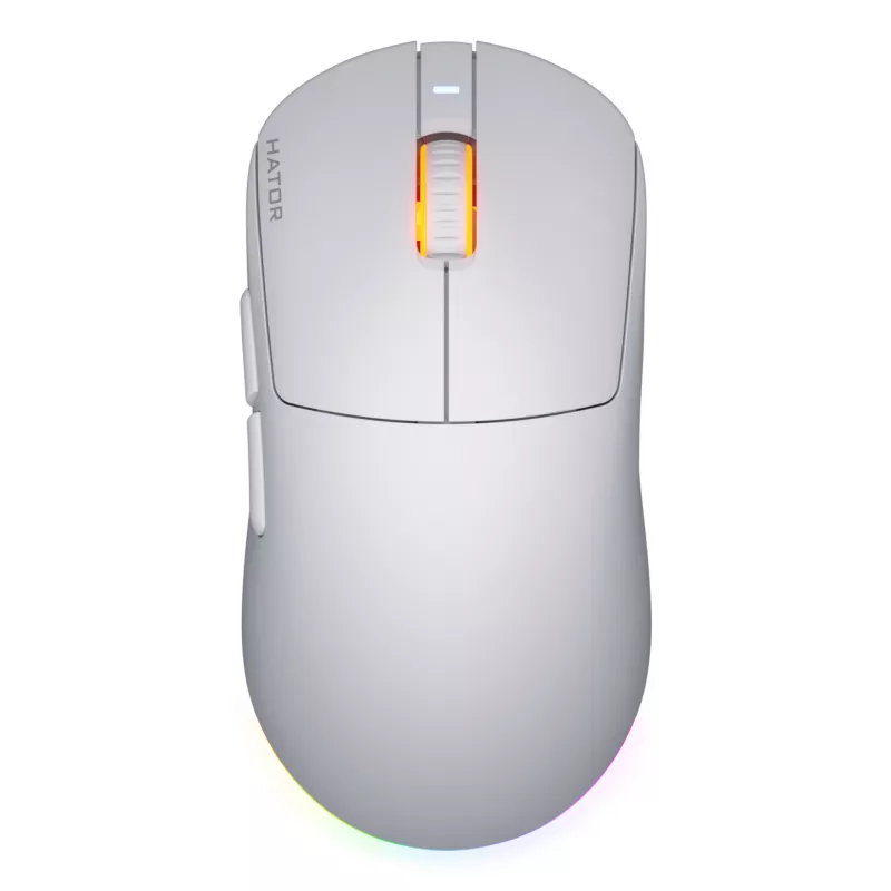 HATOR Quasar 3 Wireless peles Gaming ambidextrous RF Bezvadu + Bluetooth + USB Type-A optiskā 12000 DPI