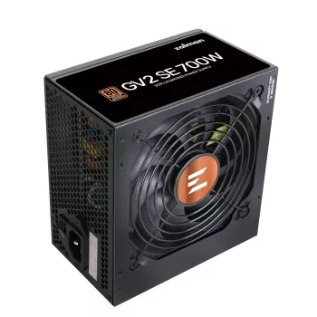 Zalman ZM700-GV2SE barošanas bloks 700 W 20+4 pin ATX ATX Melns