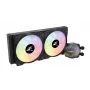 Zalman ALPHA24 Black CPU šķidruma dzesētājs 280mm radiators 2 x 140 mm ventilators ARGB sūknis