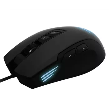 Zalman ZM-GM7 Gaming pele, labā roka, USB Type-A, zila LED, 12000 DPI