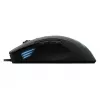 Zalman ZM-GM7 Gaming pele, labā roka, USB Type-A, zila LED, 12000 DPI