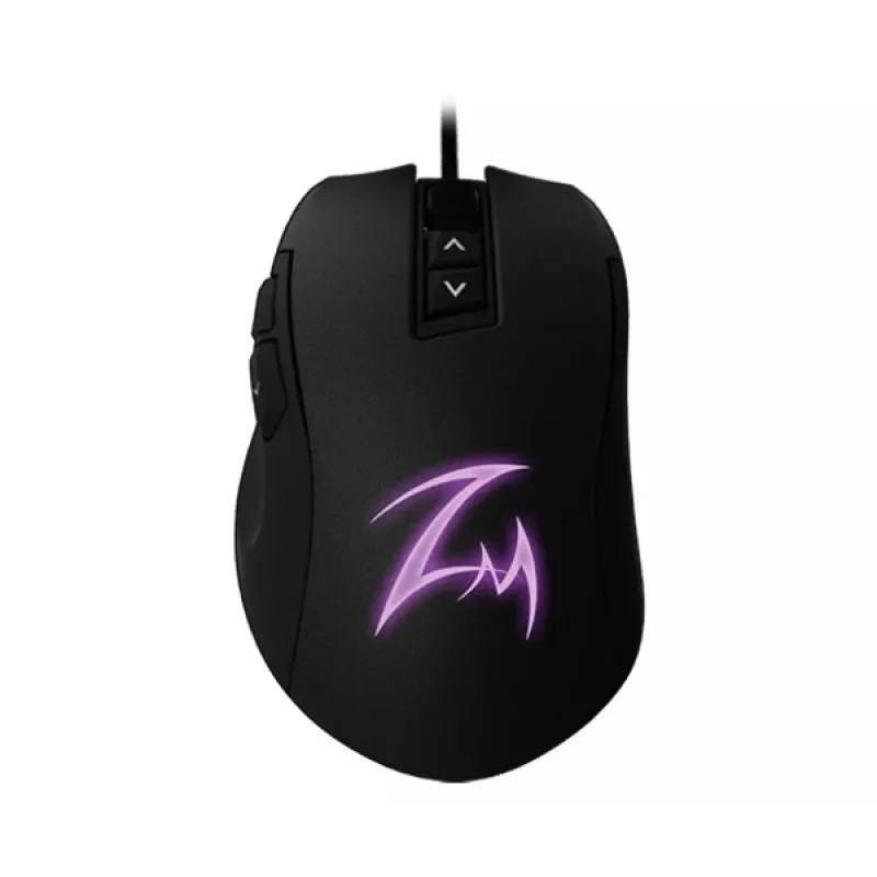 Zalman ZM-GM7 Gaming pele, labā roka, USB Type-A, zila LED, 12000 DPI