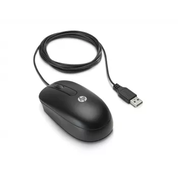 HP 3-pogu USB lāzera pele, lāzers, USB Type-A, melna