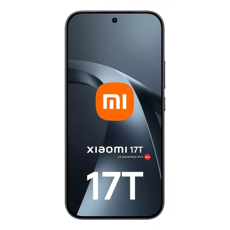 Xiaomi 17T 5G 12/512GB 6,59 collu AMOLED Dimensity 8500-Ultra 50MP - Melns