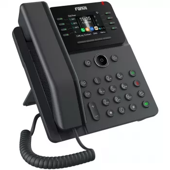 Fanvil V62G SIP VoIP galda telefons (12 līnijas, krāsu displejs, Gigabit Ethernet)