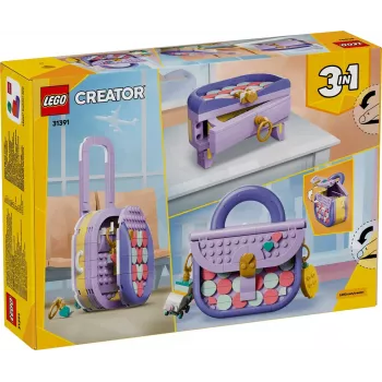 LEGO Creator 3-in-1 31391 Art Fashion Soma ar Uzglabāšanu (272 gab.)