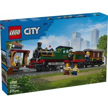 LEGO City 60511 Vintage Steam Train (575 gab.)