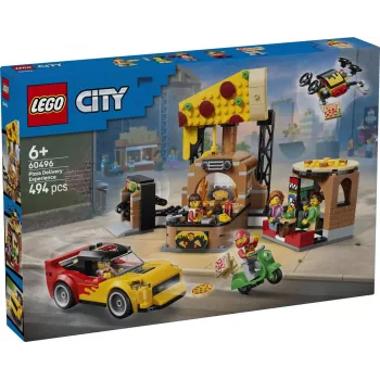 LEGO City 60496 Picas piegādes piedzīvojums ar transportlīdzekļiem (494 gab.)