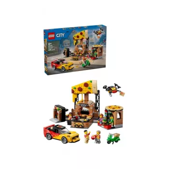 LEGO City 60496 Picas piegādes piedzīvojums ar transportlīdzekļiem (494 gab.)