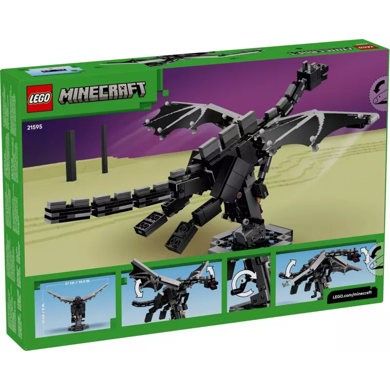 LEGO Minecraft 21595 Ender Pūķis (710 gab.)