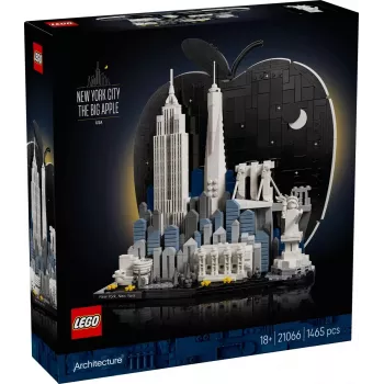 LEGO Architecture 21066 Ņujorka - Lielais Ābols (1465 gab.)