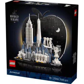 LEGO Architecture 21066 Ņujorka - Lielais Ābols (1465 gab.)
