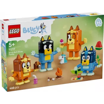 LEGO Bluey 11217 Būvējama Bluey ģimene (466 gab.)