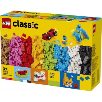 LEGO Classic 11045 Radošie Krāsainie Klucīši (820 gab.)