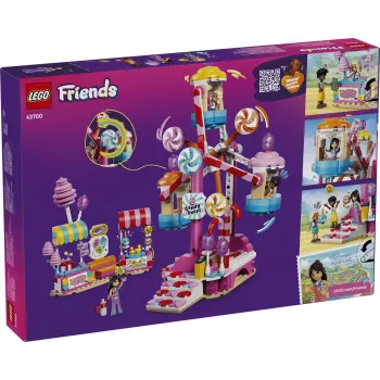 LEGO Friends 42700 Konfekšu un kēksiņu panorāmas rats (602 gab.)