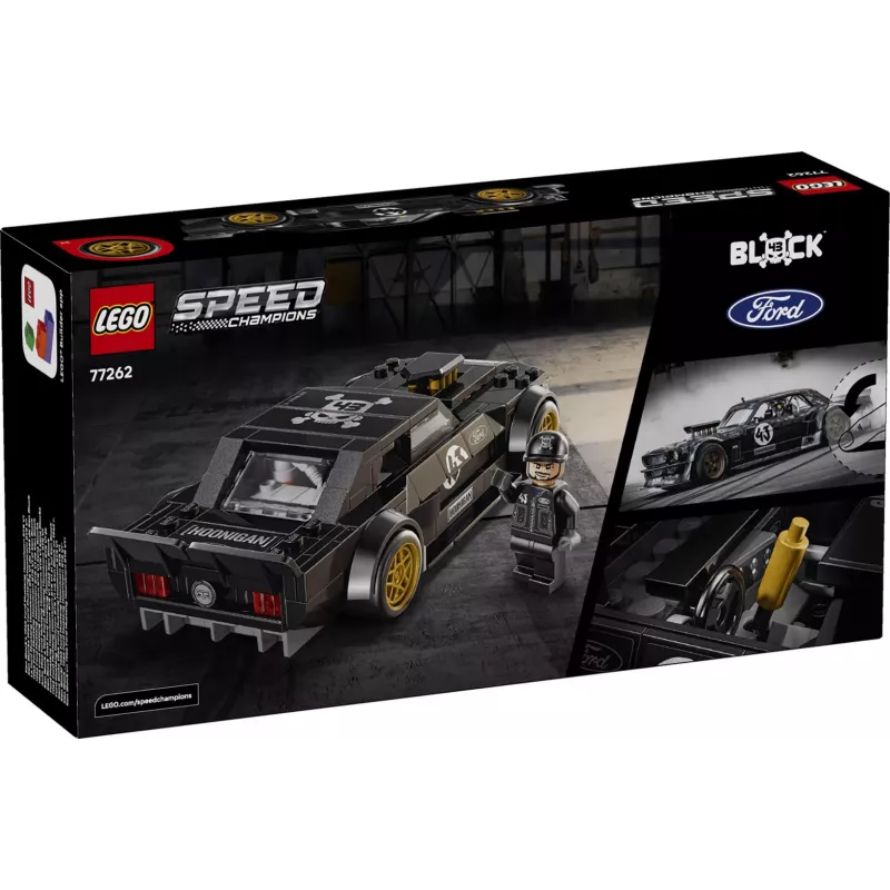 LEGO Speed Champions 77262 Ken Block's '65 Ford Mustang Hoonicorn V1 (345 gab.)